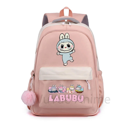 Cute Cartoon Printed Backpack Student Kid Schoolbag Women Large Capacity Waterproof Bookbag Kid Birthday Gift Travel Bag Mochila