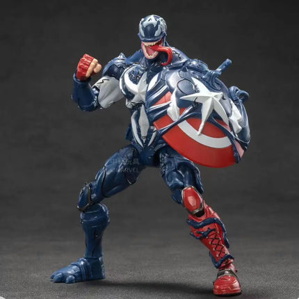 18CM Marvel Avengers Venom Spiderman Captain America Wolverine Hulk Iron Man Groot Thanos Collection Action Figure Hot Toys Kids
