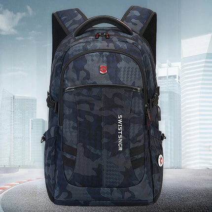 2025 New Anti-theft Backpack For Men 17.3 Inch Large Capacity Laptop Backpack Waterproof Travel Pack College Schoolbag Mochila