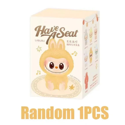High Quality Cute For Labubu Monsters The Blind Box Toys Cardiac Macarone Kawai Guess Bag Figure Model Kids Gift Replica Goods