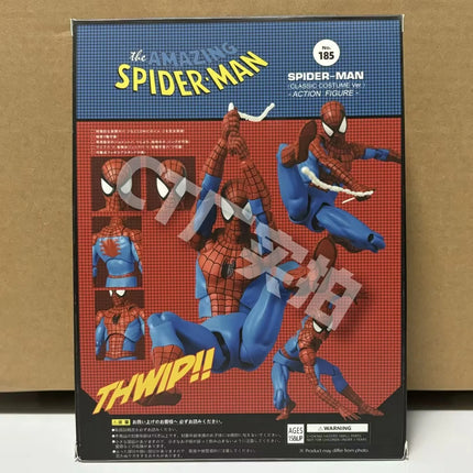 Ct Toys Spiderman Mafex 185 Classic Costume Anime Figure Ver Miles Morales 2099 Spider-man Action Figure Figurine Toys Kids Gift