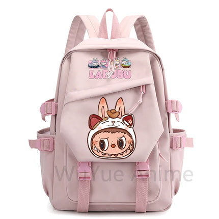 Cartoon Printed Backpack Lightweight Bookbag Student Children Waterproof Schoolbag Large Capacity Bagpack Women Travel Bag Gift