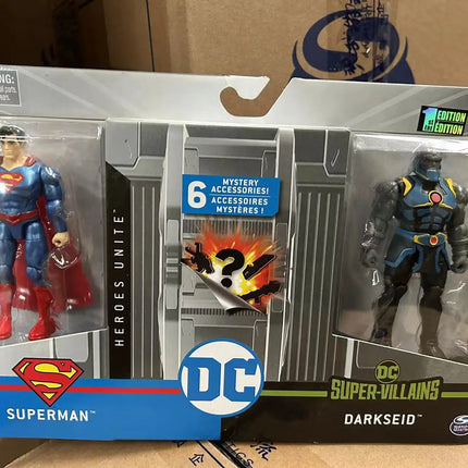 Hot Marvel Series Superman Movie Batman Action Figure Model Toys New Joker Movable Collection Desktop Decoratio Birthday Gifts