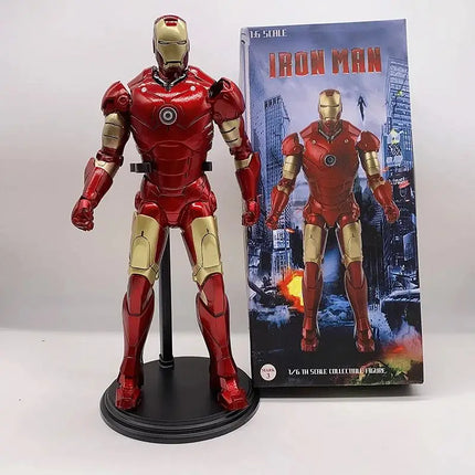 Iron Man Series Joint Movable Crazy Toys MK50 MK3 MK5 MK7 MK42 MK45 MK46 MK47 Movie Action Figure Avengers Collection Present