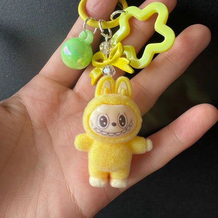 Cartoon 3.0 Labu Keychain Backpack Keyring Pendant Couple Pendant Students High Quality Key Ring Festivel Gifts