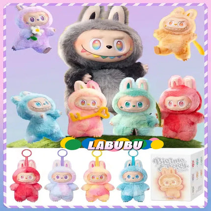 For Labubu V3 The Monsters Big Into Energy Series Vinyl Pendant Blind Box Kawaii Figure Face Doll Keychain Decor for Gift