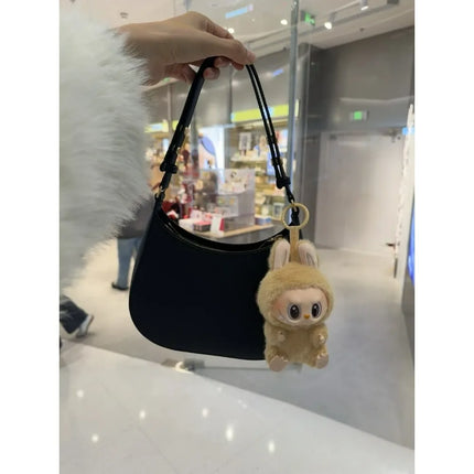 Hot Anime Figure Kawaii Monsters Labubu Have A Seat Series Vinyl Face Doll Model Toy Blind Box Keychain Toy High-Quality Replica
