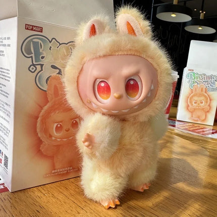 Bubble cloth vinyl blind box version 3.0 three-generation plush doll fashion tide play cute birthday gift pendant keychain.