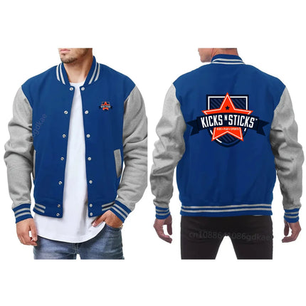 2024  Baseball Uniform Bomber Jacket Men's Casual Men's Jacket