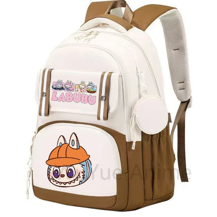 Cute Printed Backpack Teenager Student Girl Boy Knapsack Large Capacity Waterproof Casual Bag Coin Purse Women Laptop Travel Bag