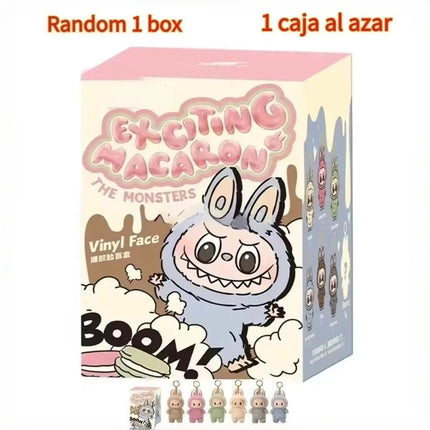 Labubu Exciting Blind Box Action Anime Figures 17cm Cute Mysterious Box Pvc Doll And Hobbies Ornaments Monsters Vinyl Face Doll