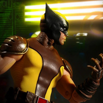 1:12 Marvel Mezco Cloth Gown Wolverine 6 Inches Marvel 2 Generation Wolf Uncle Anime Figurine Model Toy Decor Children Gift
