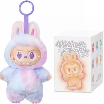 1:1 Quality For Labubu Blind Box Monster Series PVC Kawaii  Macaron Pendant Doll Monster Keychain Birthday Holiday Kids Gift
