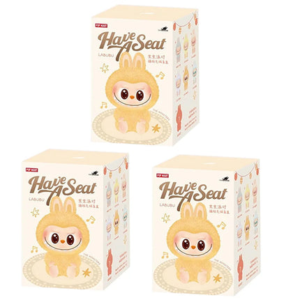Blind Box Labub Heartbeat Macaron Enamel The Monsters Face Pvc Figurine Tabletop Ornament Kawaii Doll Kid Birthday Gift
