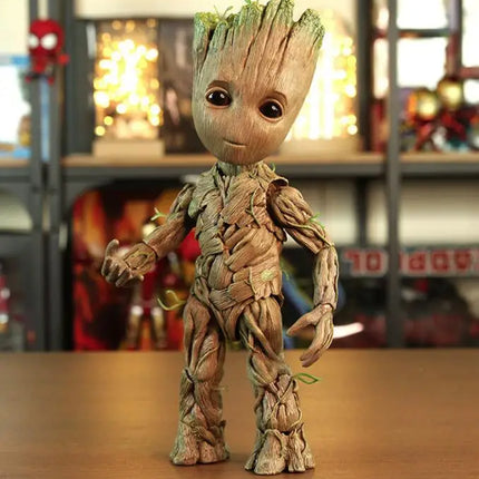 Marvel Guardians of The Galaxy Groot Cute Baby Tree Man Joints Moveable BJD Action Figure Toys