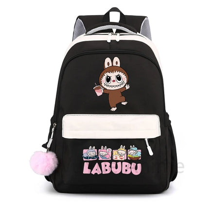 Cute Cartoon Printed Backpack Student Kid Schoolbag Women Large Capacity Waterproof Bookbag Kid Birthday Gift Travel Bag Mochila