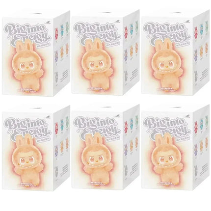 New LABUV3 V4 heartbeat macaroon Face Blind Box Vinyl Doll BUBU Trendy Desktop Decoration Cute Doll Ornament Keychain Gift