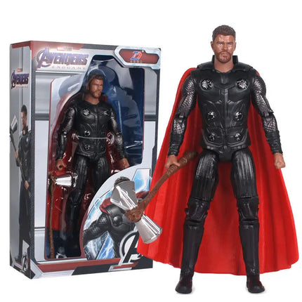 18CM Marvel Avengers Venom Spiderman Captain America Wolverine Hulk Iron Man Groot Thanos Collection Action Figure Hot Toys Kids