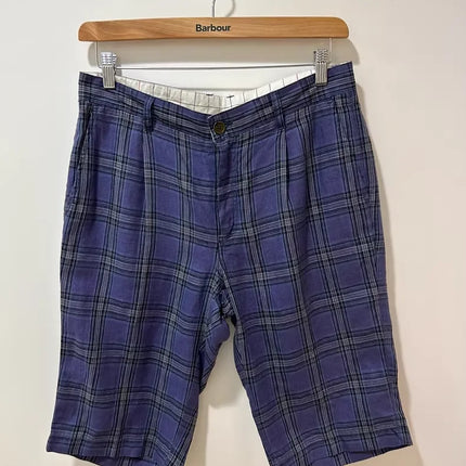 B@r British Style Shorts 100% Linen