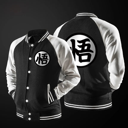 Anime  Cosplay Baseball Jacket Coat College Casual Sweatshirt Jacket man
