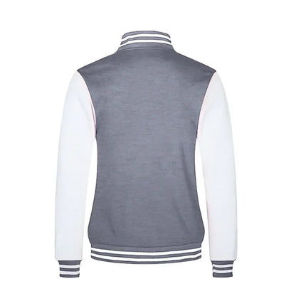 Men's Autumn and Winter Flight Jacket Baseball Jersey Velvet Loose Casual Stand-up Jacket Men Varsity Jacket Coat for Men