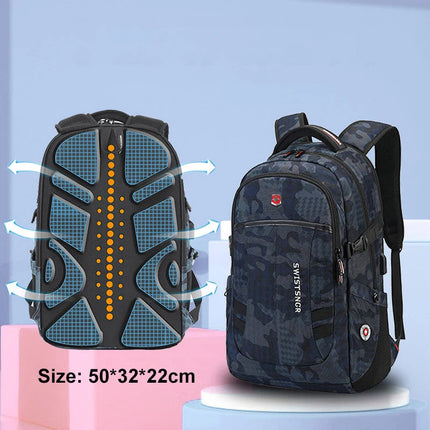 Waterproof Laptop Backpacks Women 17 inches Notebook USB Charging Backpack for Teenager Student Travel Business Trip Bag Mochila