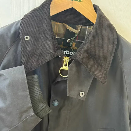 Bar Bedale Olive Green Waxed Jacket