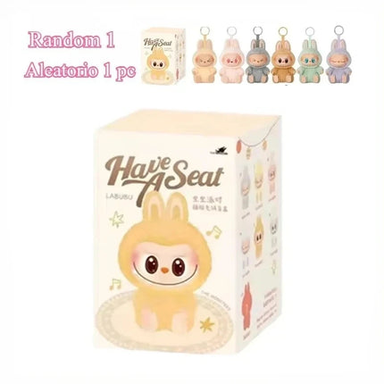 Labubu Exciting Blind Box Action Anime Figures 17cm Cute Mysterious Box Pvc Doll And Hobbies Ornaments Monsters Vinyl Face Doll