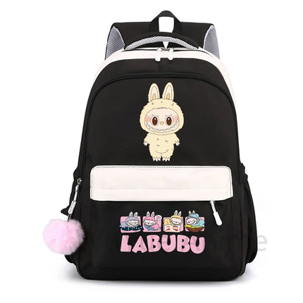 Cute Cartoon Printed Backpack Student Kid Schoolbag Women Large Capacity Waterproof Bookbag Kid Birthday Gift Travel Bag Mochila