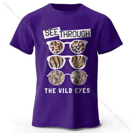 Trendy Cotton Printed T-Shirt for Men & Women, Cartoon Graphic Tee with Soft Fabric, Casual Summer Streetwear
