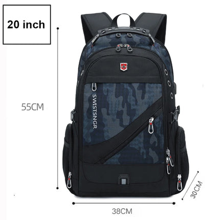 Waterproof Women 17 Inch Laptop Backpack School Bags for Girls USB Charging Bag Fashion Bagpack Men Travel Backpack Male Mochila