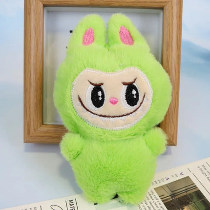 LABUBU New Monster Plush Key Chain Bag Decoration Accessories Plush Doll Bag Pendant Decoration Keychain Women Girls Gifts