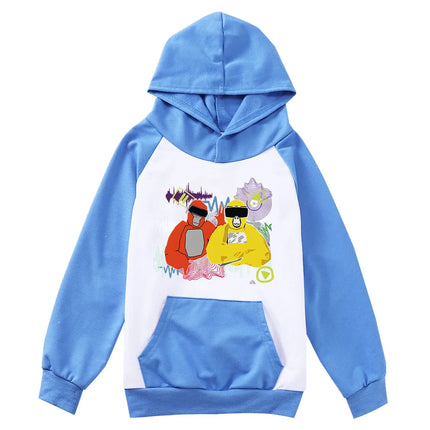 Gorilla Tag VR Game Kids Graphic Hoodie Comic Streetwear Sweatshirt for Teen Boys Fashionable Baby Girls Coat Children's Clothin