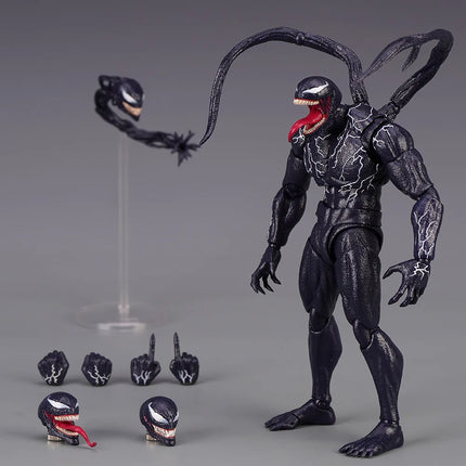 18CM Marvel Avengers Venom Spiderman Captain America Wolverine Hulk Iron Man Groot Thanos Collection Action Figure Hot Toys Kids