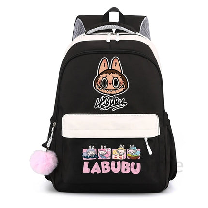 Cute Cartoon Printed Backpack Student Kid Schoolbag Women Large Capacity Waterproof Bookbag Kid Birthday Gift Travel Bag Mochila