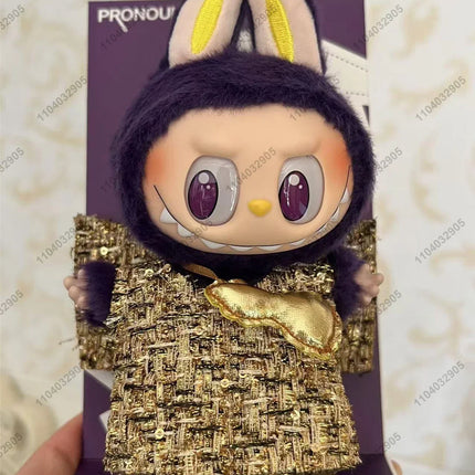 Labubu The Monsters Original Replica 1:1 Pronounce Wings Of Fortune Limited Edition Vinyl Doll Action Figure Bag Charm Pendant