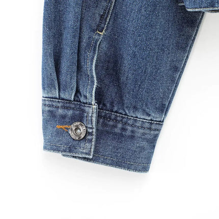 ZMEENNA 2025 Blue Denim Jacket For Women Long Sleeve Button Up Casual Top With Pockets Stylish Fashionable Trendy ZM699