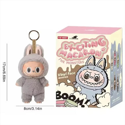 Rabbu 1st generation vinyl pendant doll model beautiful monster toy key copy birthday gift toy.