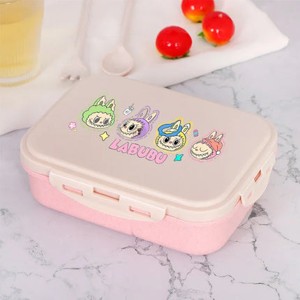 Lunch Bag Cartoon Crystal Sticker Warming Box Portable Outdoor Picnic Food Storage Bags Large Capacity Bento Boxs Gifts