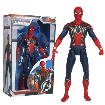 18CM Marvel Avengers Venom Spiderman Captain America Wolverine Hulk Iron Man Groot Thanos Collection Action Figure Hot Toys Kids