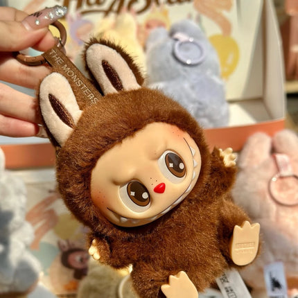 Genuine 2nd Generation Series Vinyl Pendant Doll Model Toys Cute The Monster Keychain Toy Christmas Gift