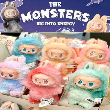 1:1 High Quality Anime Figure Labubu High Energy Serie Ahead Vinyl Blind Box Pendant Doll Toy Cute Monster Replica Birthday Gift