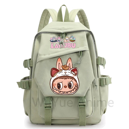 Cartoon Printed Backpack Lightweight Bookbag Student Children Waterproof Schoolbag Large Capacity Bagpack Women Travel Bag Gift