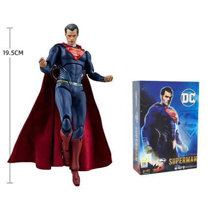 DC Originals Justice League Figure Superman Batman Wonder Woman Aquaman Mera Anime Figures Collectble Models Toys Gift