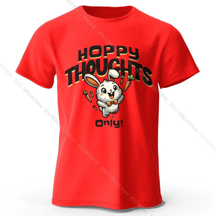 100% Cotton Kawaii Animal Graphic Tee - Delicate Hand-drawn Illustration with Breathable Fabric All Day Comfort