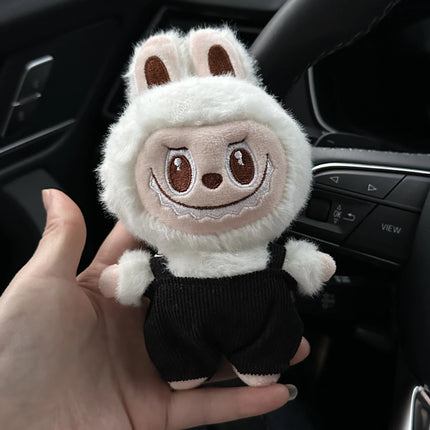 LABUBU New Monster Plush Key Chain Bag Decoration Accessories Plush Doll Bag Pendant Decoration Keychain Women Girls Gifts