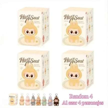 Labubu Exciting Blind Box Action Anime Figures 17cm Cute Mysterious Box Pvc Doll And Hobbies Ornaments Monsters Vinyl Face Doll