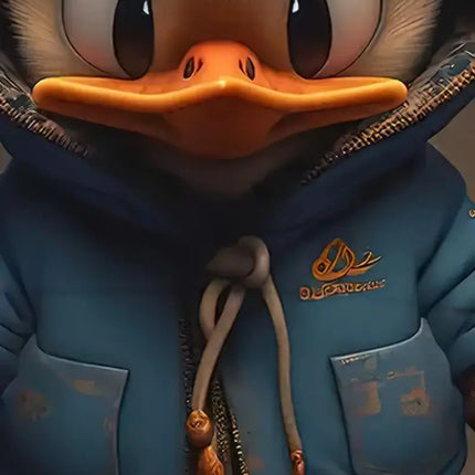 Autumn Hot Selling Donald Duck  Simulation Printed Childrens Pullover Top Cute Cartoon Fashion Classic Hoodie For Boys and Girls