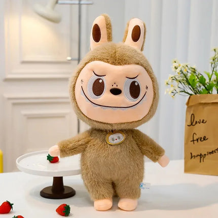 For 25cm Labubu Cartoon Ragdoll Plush Toys Cute Rabbit Ragdoll Accompany Sleep Plush Toy Pillow Children'S Christmas Gift