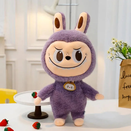 For 25cm Labubu Cartoon Ragdoll Plush Toys Cute Rabbit Ragdoll Accompany Sleep Plush Toy Pillow Children'S Christmas Gift